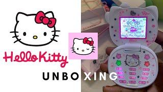 The Cutest Phone Ever. Unboxing Hello Kitty Mobile Phone Detutu