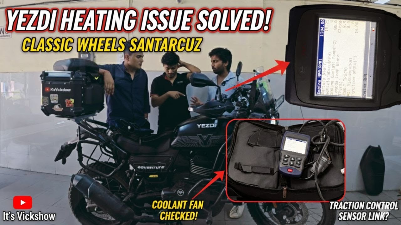 Yezdi Heating Issue: Coolant Fan Check Saved My Yezdi!