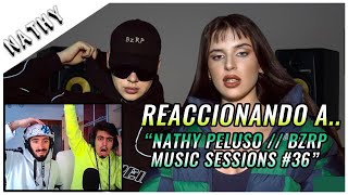 NATHY PELUSO || BZRP Music Sessions #36 ¿LA MEJOR? |🌟 Reacción Productor y Bailarín 🌟 #NeckeYBisweik