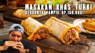 NYOBAIN MASAKAN KHAS TURKI! KEBABNYA FULL DAGING TANPA CELAH! - Review makanan khas turki screenshot 5