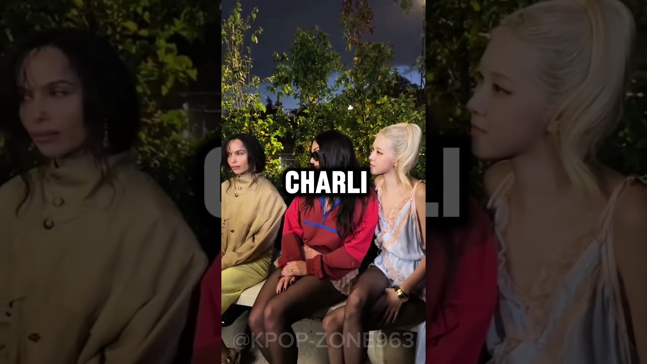 Rosé Ignored at Paris Fashion Week? Charli XCX Sparks Backlash.