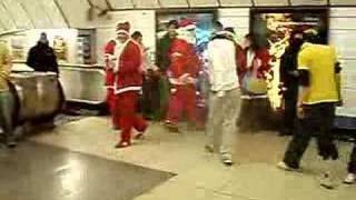 Break Dancing Santa