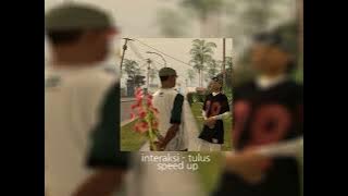 Download lagu interaksi - tulus ( speed up)