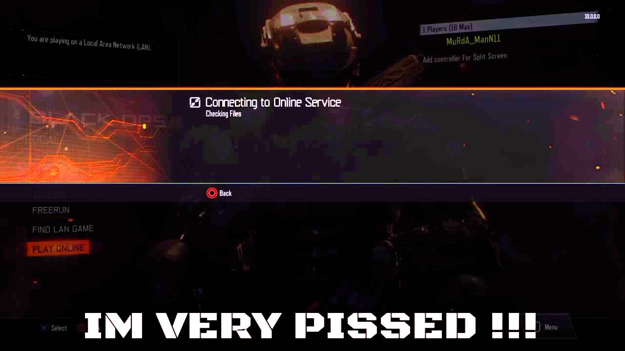 Why Treyarch Why? BO3 ONLINE SERVERS DOWN YouTube