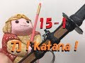 【刀】カッコイイ！初めて刀を見たよ！重いし、持てない。15-1【人形劇】