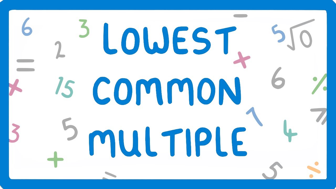 how-to-find-the-lowest-common-multiple-lcm-6-youtube