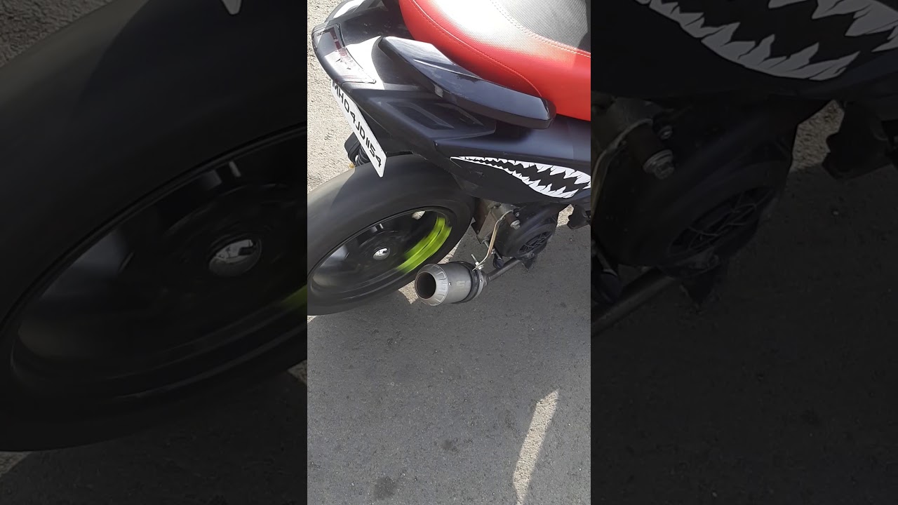Aprilia Sr 150 Modified Akrapovic Exhaust By 6th Gear
