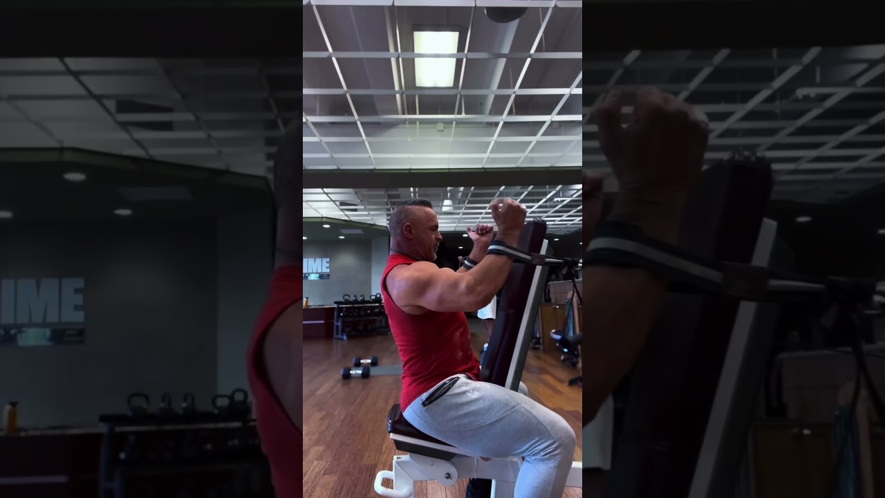 Try these seated cable rear delt pulls, using your Infiniti straps as handles, to really isolate the
