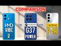 HMD Vibe 2 vs Motorola G37 Power vs realme P4R : 🤔❓