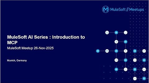 MuleSoft AI Series: Introduction to MCP
