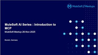 MuleSoft AI Series: Introduction to MCP