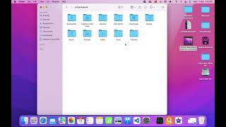 How to open Users and Library folder on MAC.