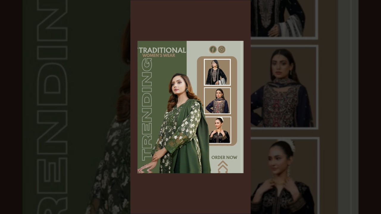 cloth poster design 🤩