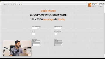 Learn how to Quickly Create a Custom Timer in LabVIEW | LabVIEW tips and tricks | LabVIEW Basics