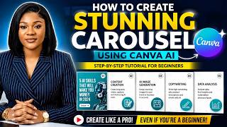 How to Create a Carousel Using Canva AI | Step-by-Step Tutorial for Beginners