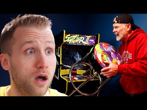 Psycho Dad Destroys Arcade