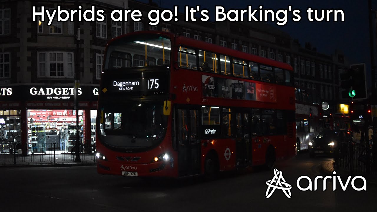 Journey On TfL Route 175 | Arriva London HV167 - BN14VZK - Volvo B5LH Wright Eclipse Gemini 3.