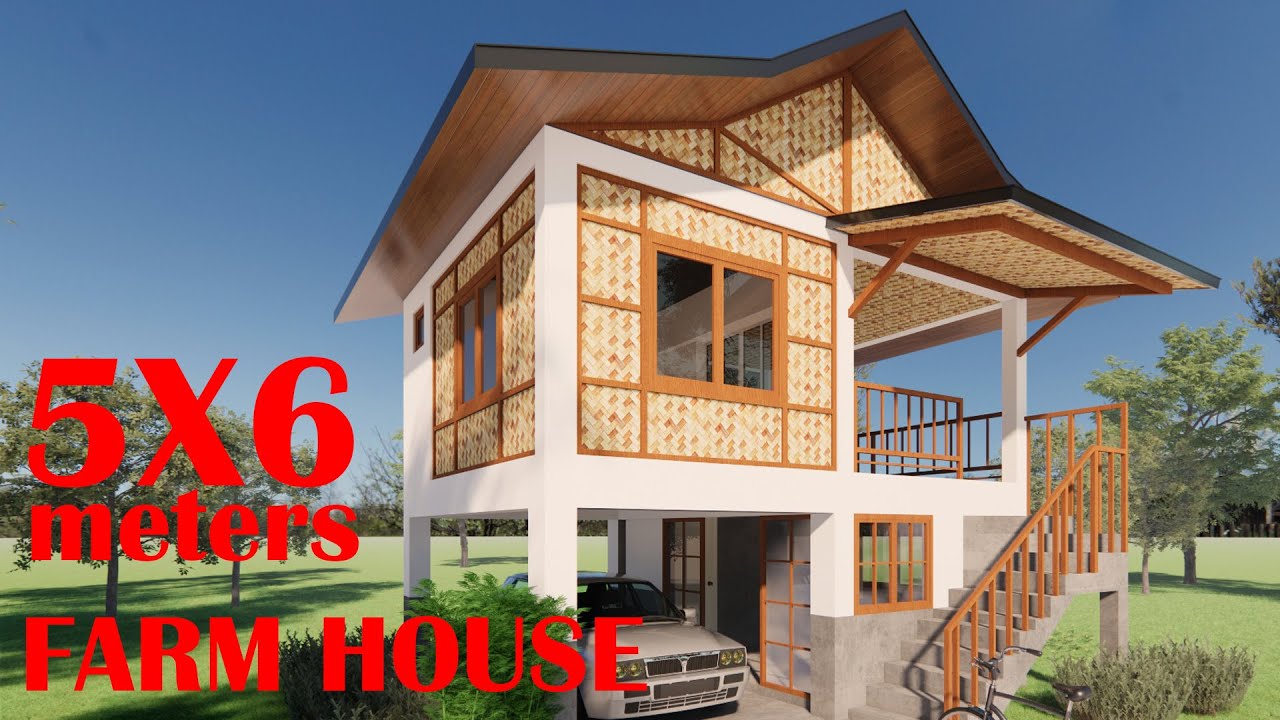 5m x 6m FARM HOUSE | DT64Architects - YouTube