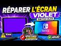Réparation écran rose / violet - Switch OLED - Rattrapage pose puce