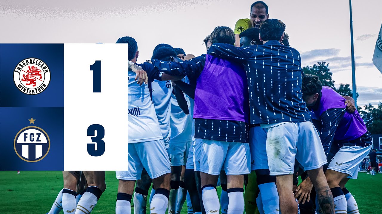🎥 WICHTIGER SIEG IN WINTERTHUR | FC Winterthur – FC Zürich – 1:3
