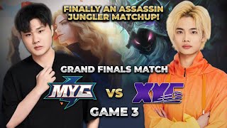 Finally! they pick Assassin jungle in MLBB CHINA tournament │XYG vs MYG Game 3