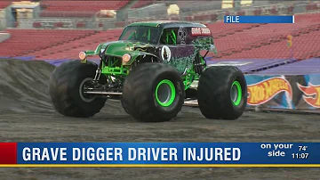 ‘Grave Digger’ driver injured during Monster Jam performance at Raymond James Stadium