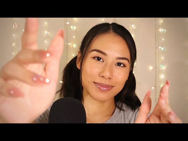 ASMR Personal Attention & Hands + Brush Movements (whispering for relaxation) 💆‍♀️