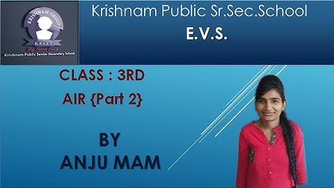 EVS for class 3 lesson AIR Part 2