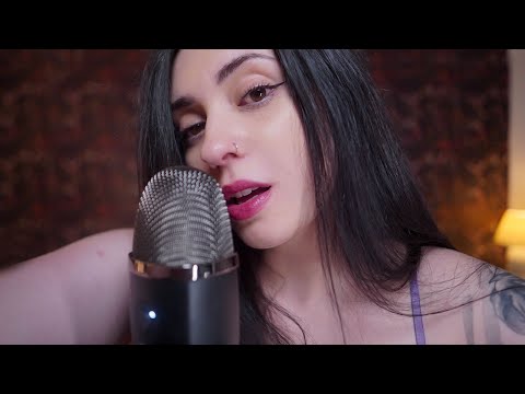 ASMR íntimo con Mouth Sounds para dormir rico💋💗