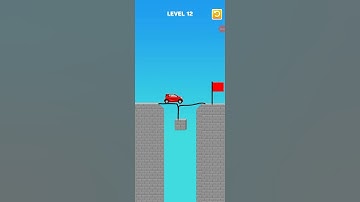 Draw Bridge Puzzle - Draw Puzzle Level 12