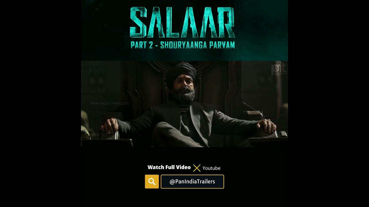 Salaar 2 Notion Trailer Out🔥