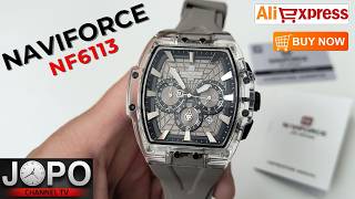 NAVIFORCE NF6113 Fashion Chronograph Watch│Naviforce Watch Review│Subtitles NAVIFORCE NF6113 Fashion Chronograph Watch│Naviforce Watch Review│Subtitles
