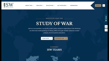 ISW Website Video Tour Part 1: Overview