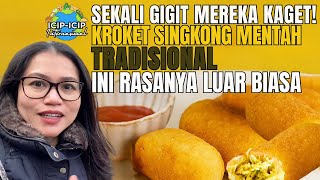 Download Lagu Sekali gigit MEREKA KAGET!! Kroket Singkong mentah Tradisional Ini Rasanya luar biasa MP3