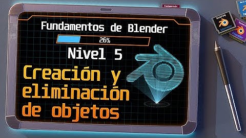 Fundamentos Blender 4.3: Creacion y eliminacion de objetos [ES]