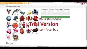 Captch as Graphical Password