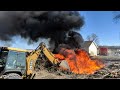 Farm House Demolition with Mini-Excavator