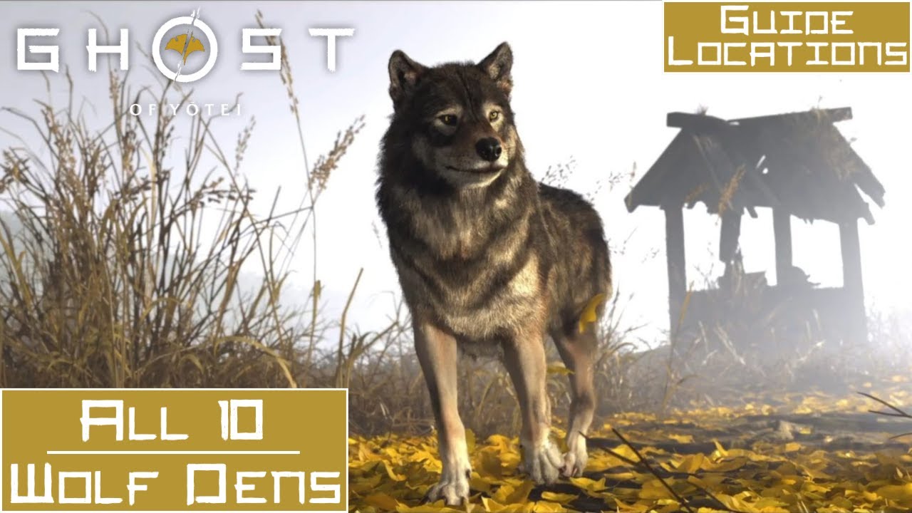 ВСЕ 10 локаций Волчьего логова | Призрак Ётэя | PS5