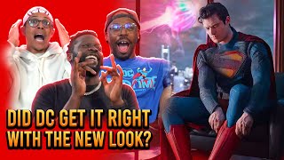 Superman Suit Reveal First Look Reaction