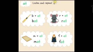 Phonics P.2 (Unit2 -ag -an -at) Profile