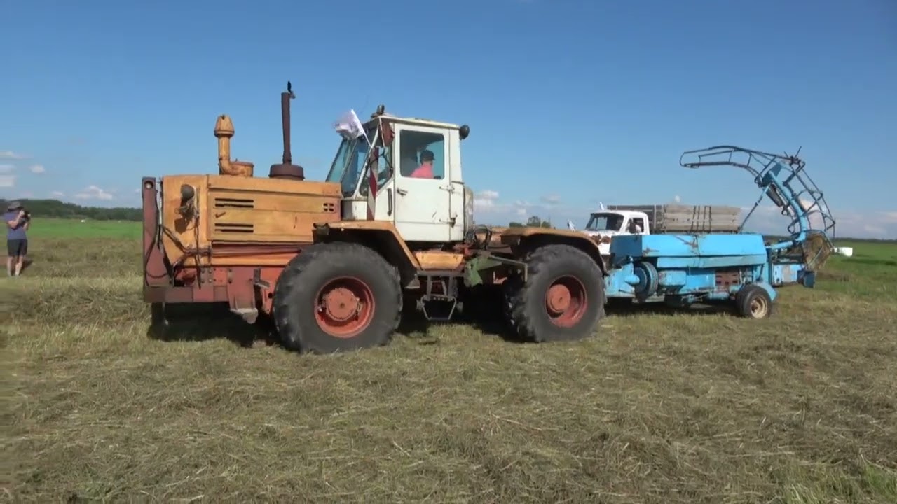 Vanatehnika põllupäev Paatsalus / Field day with old equipment