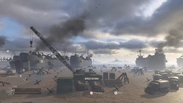 Call of Duty WW2 how get headquarters playble map ( this is a glitch )