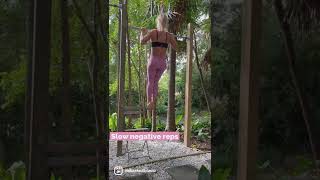 Slow Negative Pull ups Demo