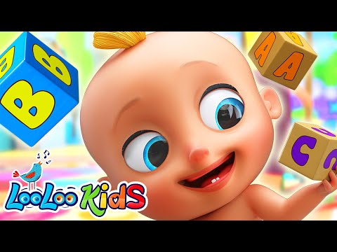 Learn Alphabet With Johny Johny | Abc Song For Kids | 1 Hour Learning Kids Songs | Looloo Kids