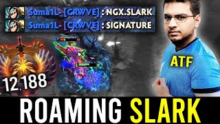 'NGX.ATF SLARK SIGNATURE' - Super Aggressive ROAMING SLARK in 12K Avg MMR Game!