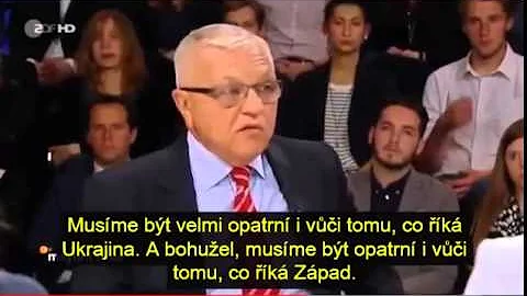 Bval generl NATO Harald Kujat Nevidl jsem dkazy za...