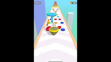 2048 | Rolling Stack Run | Level Up Circles #ballgamezone #levelup #viralshorts #viralshort #fyp