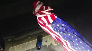 Drone flags high wind