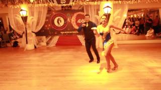 Melanie Torres & Gabriel Perez's Performance- Salsamania Saturdays 12-28-13