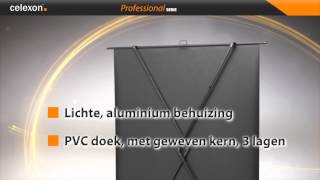 celexon projectiescherm ultramobil plus professional